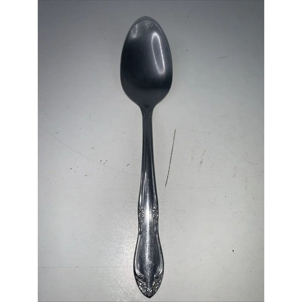 Oneida Plantation Custom Stainless Glossy Floral Teaspoon